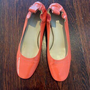 Everlane Day Pump Peach Patent Leather Size 7